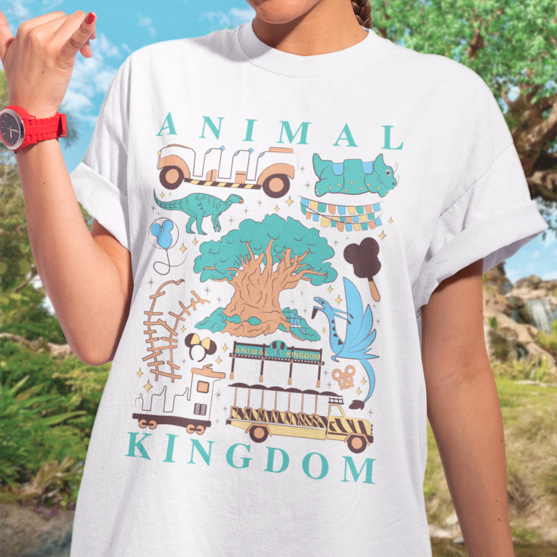 Animal Kingdom Park Icons T-Shirt