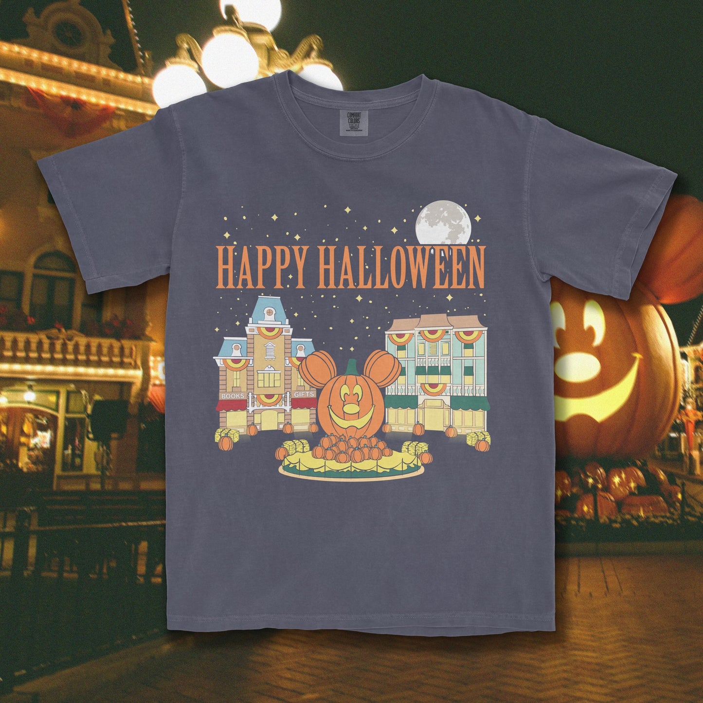 Halloween on Main Street T-Shirt