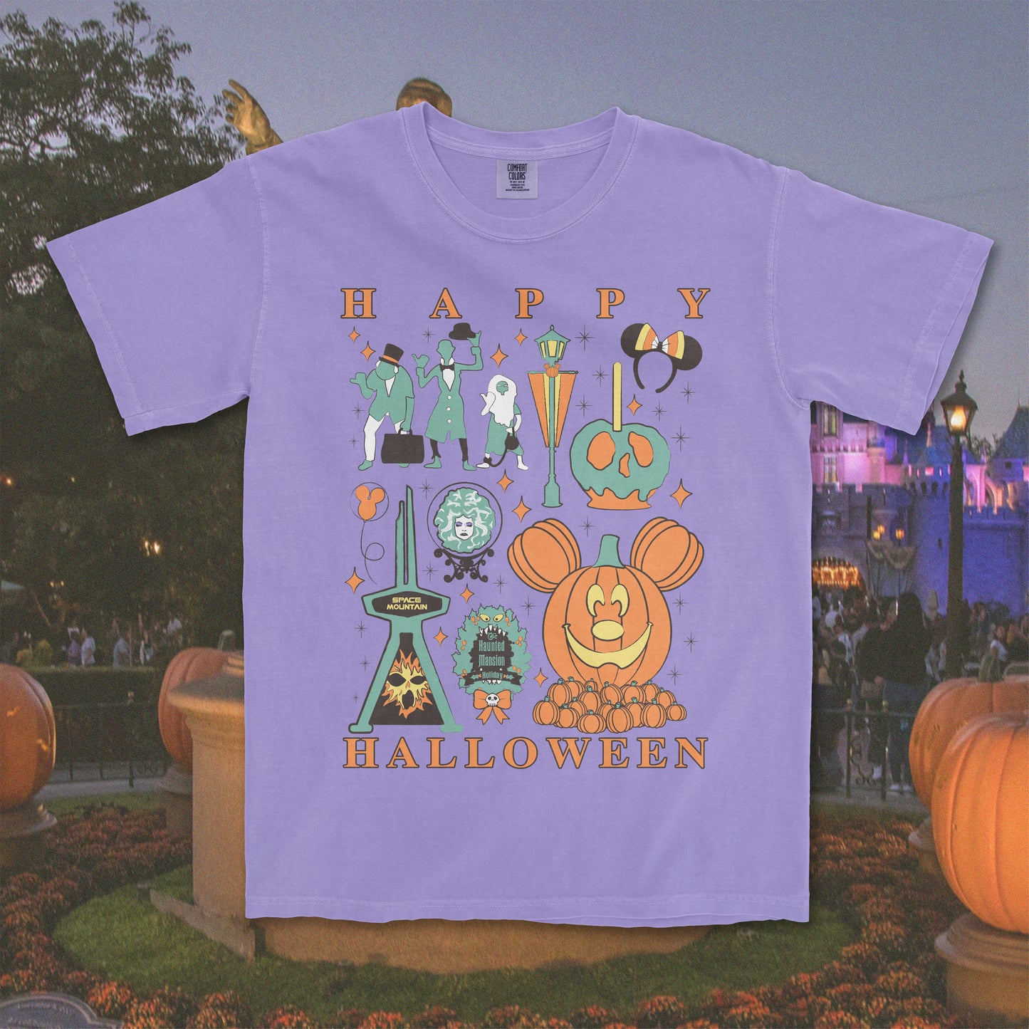 Halloween Icons of the Parks T-Shirt