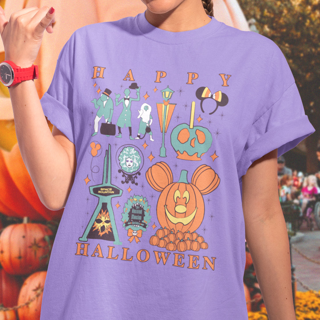 Halloween Icons of the Parks T-Shirt