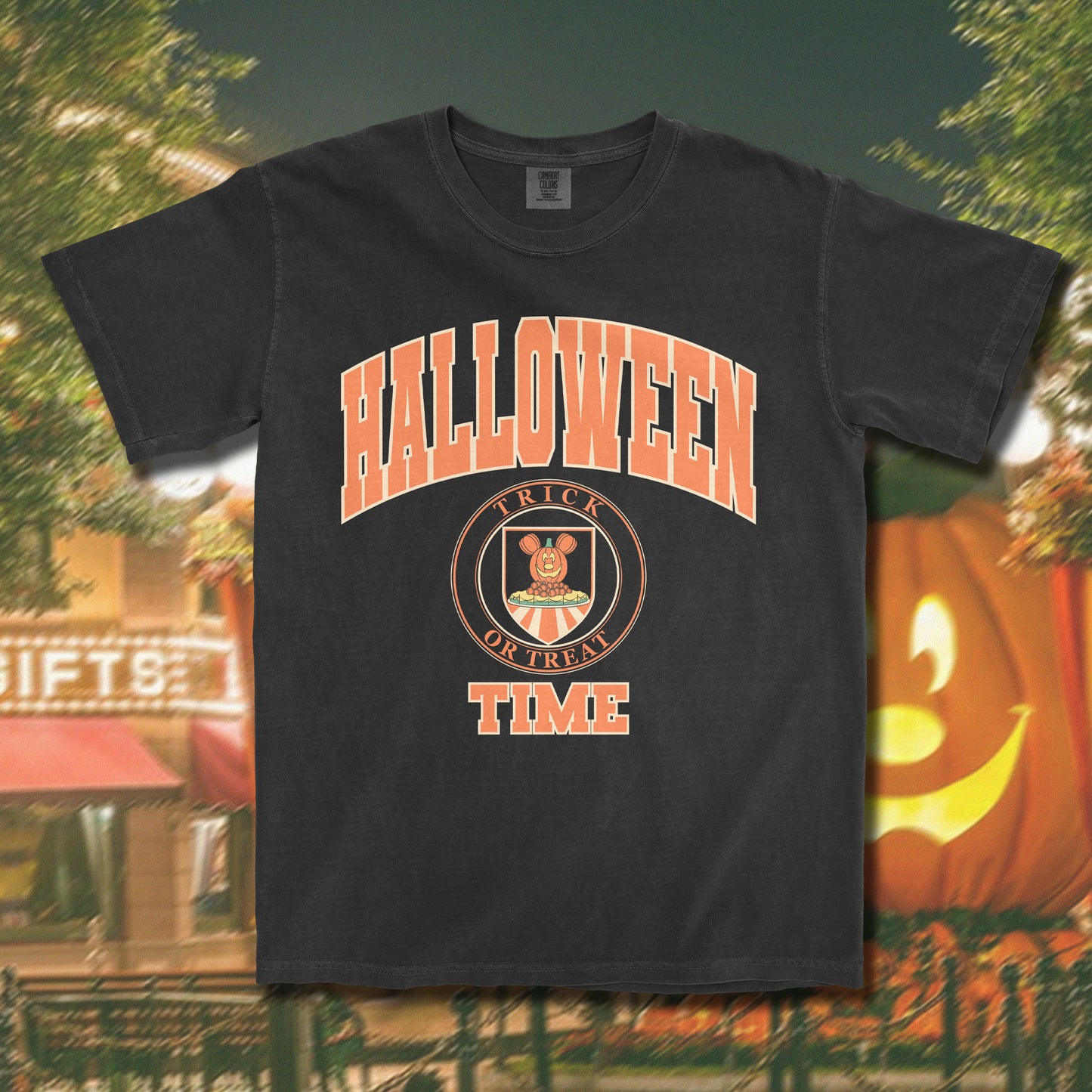 Halloween Time College T-Shirt