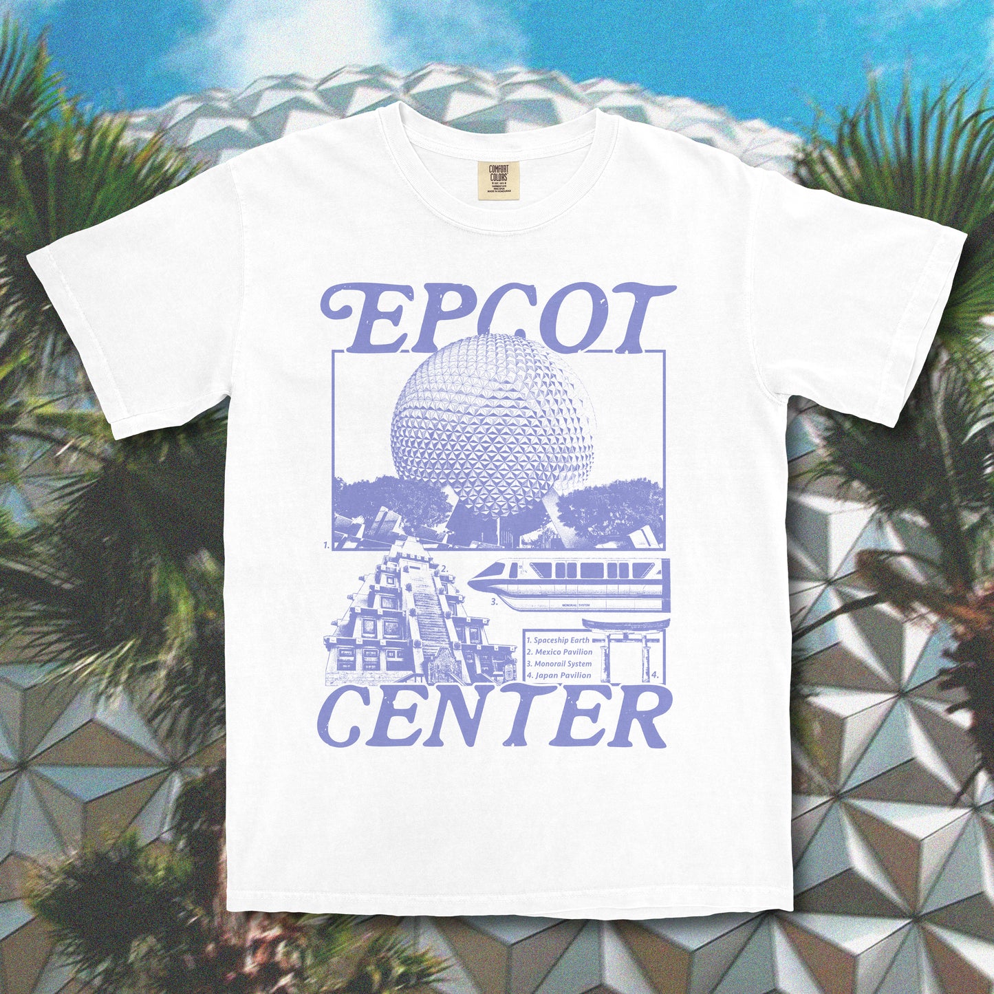 Epcot Center Vintage Style T-Shirt